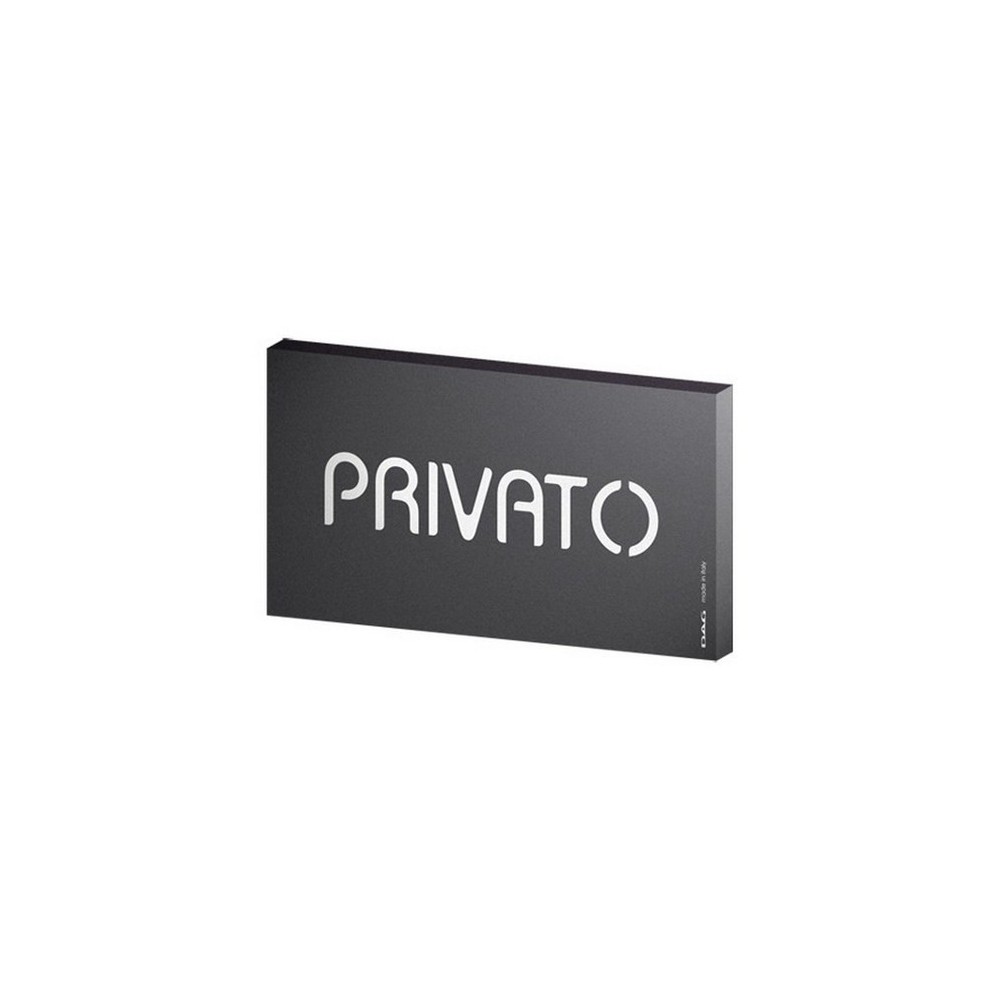 PITTOGRAMMA "PRIVATO" CM 8X15 PITTOGRAMMA "PRIVATO" CM 8X15