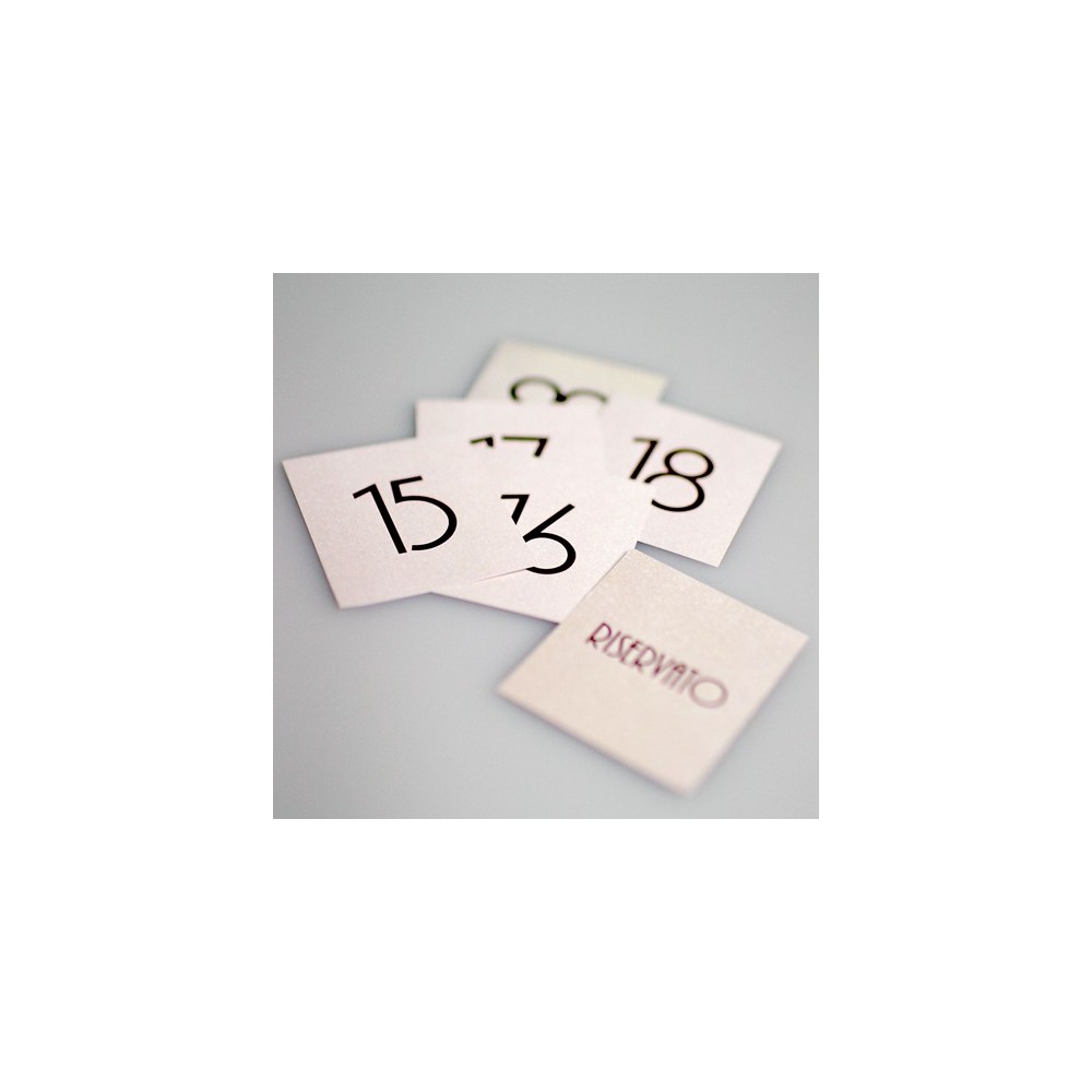 NUMERI SEGNAPOSTO 11 A 20 10PZ NUMERI SEGNAPOSTO 11 A 20 10PZ