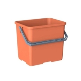 SECCHIO PLASTICA 6LT ARANCIO