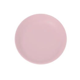 PIATTO PIANO MINERAL ROSA D27