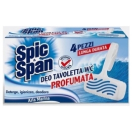 TAVOLETTA DEODORANTE WC (X4)