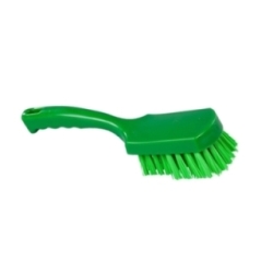 SPAZZOLA C/MAN CORTO VERDE