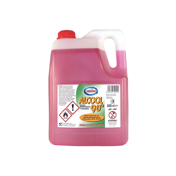 ALCOOL DENATURATO 90° 5LT