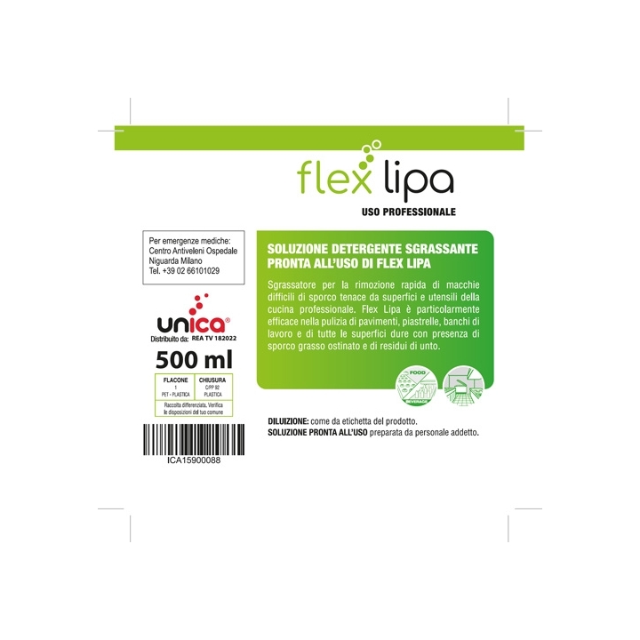 ETICH FLEX LIPA X FLACON 500ML