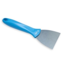 SPATOLA INOX 75MM MAN/BLU