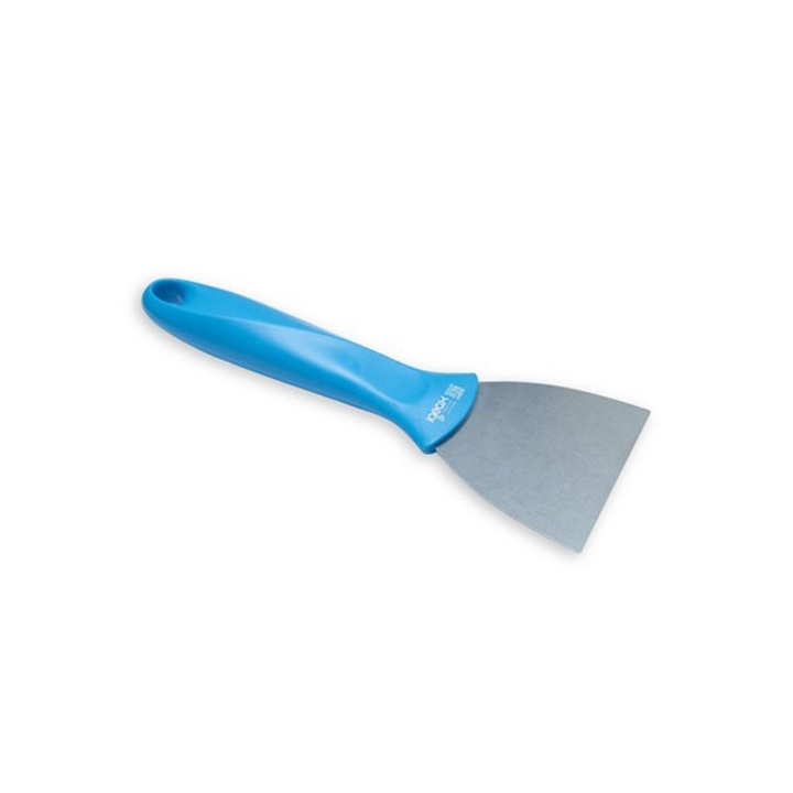 SPATOLA INOX 75MM MAN/BLU