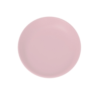 PIATTO PIANO MINERAL ROSA D27