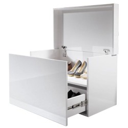 ISANITY SHOES WHITE DISP.MED.