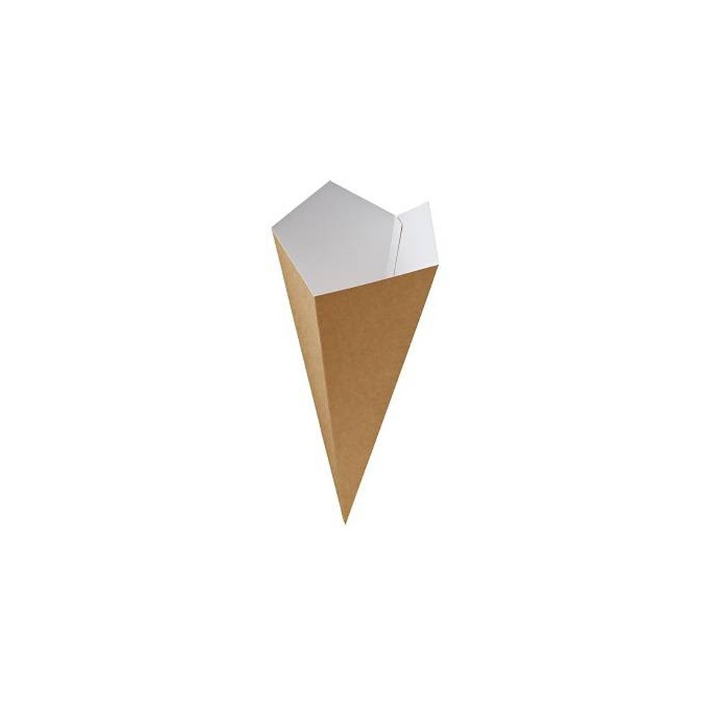 CONO FRITTI KRAFT/PE 9X22 P50 CONO FRITTI KRAFT/PE 9X22 P50