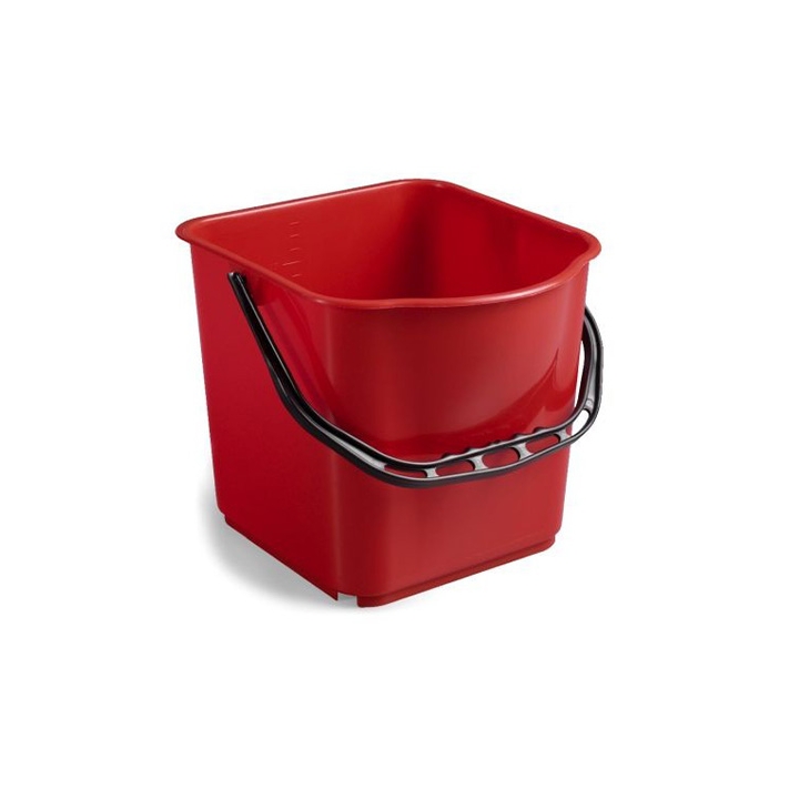 SECCHIO PLASTICA 25LT ROSSO