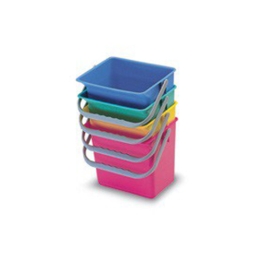 SECCHIO 6LT PLASTICA BLU