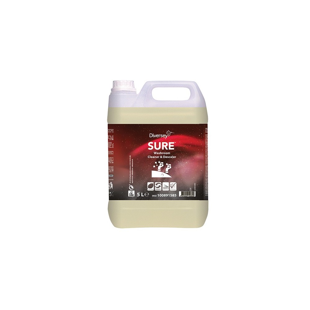 SURE WASHROOM CLEAN&DESC 5LT SURE WASHROOM CLEAN&DESC 5LT