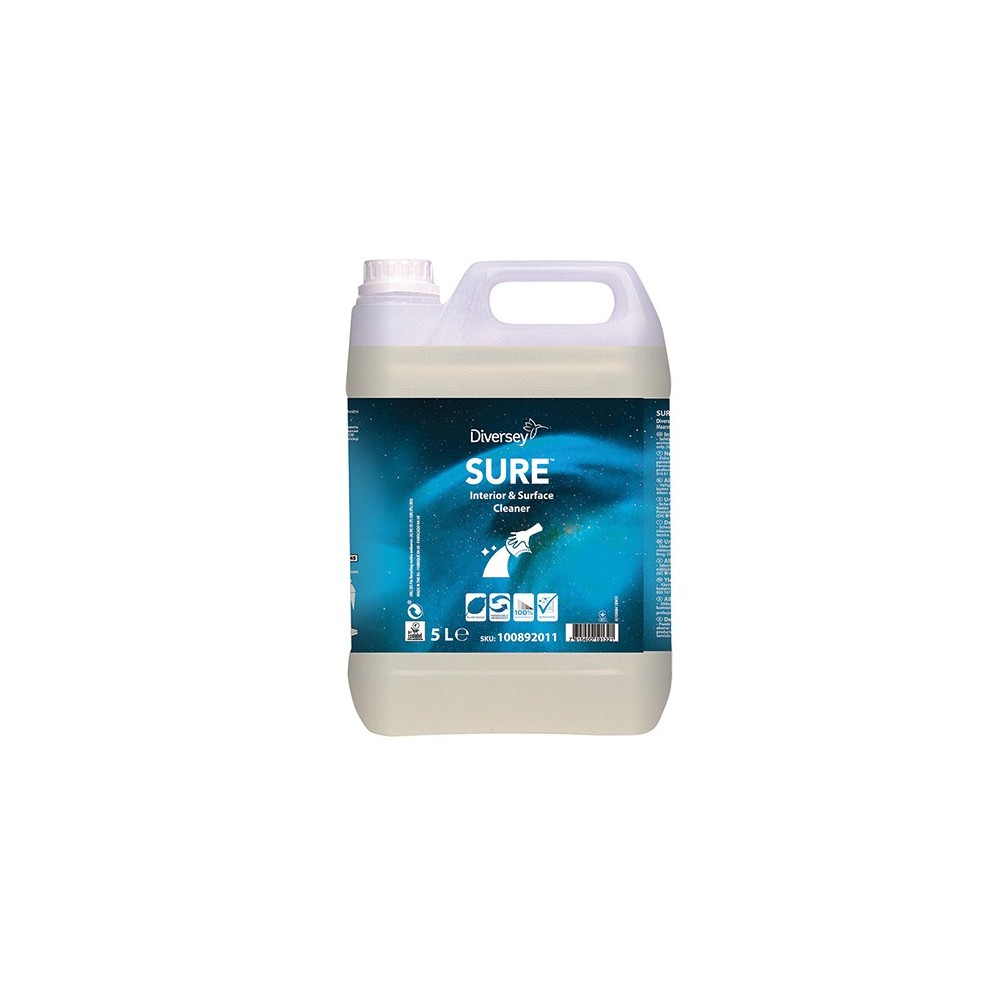 SURE INTER&SURF CLEANER 5LT SURE INTER&SURF CLEANER 5LT
