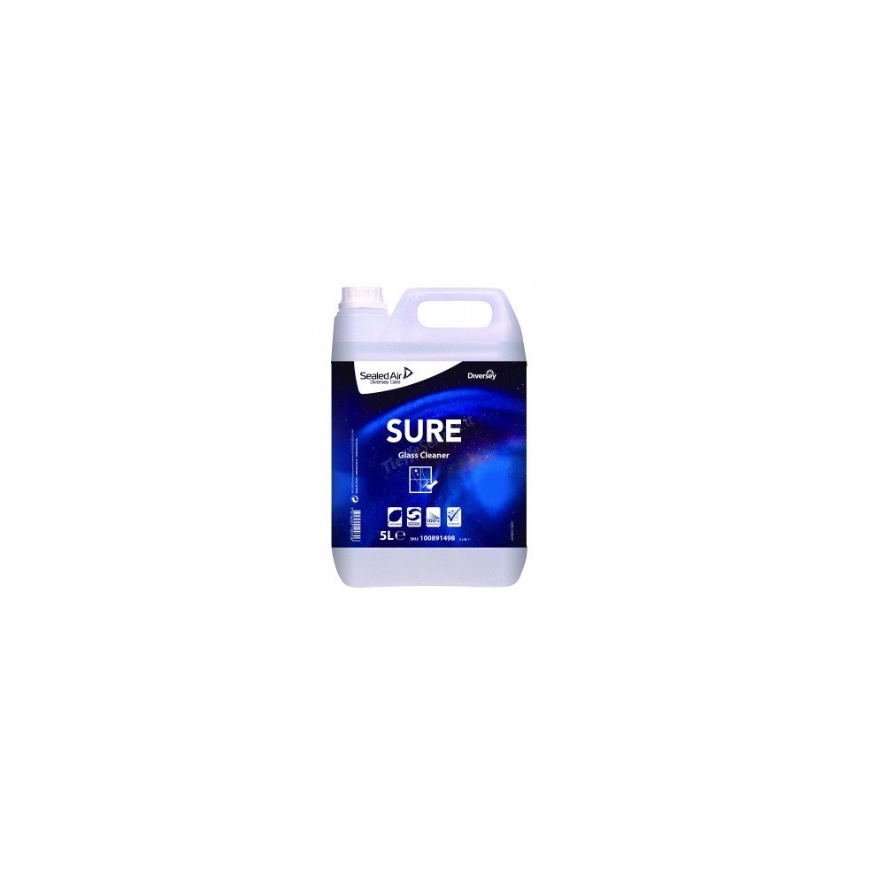 SURE GLASS CLEANER 5LT