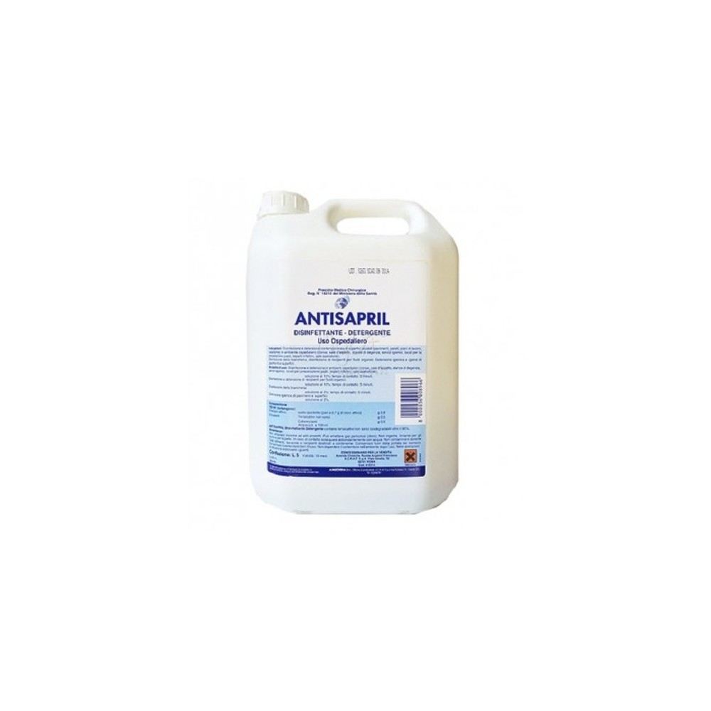 ANTISAPRIL DISINF DETERG 5LT B ANTISAPRIL DISINF DETERG 5LT B