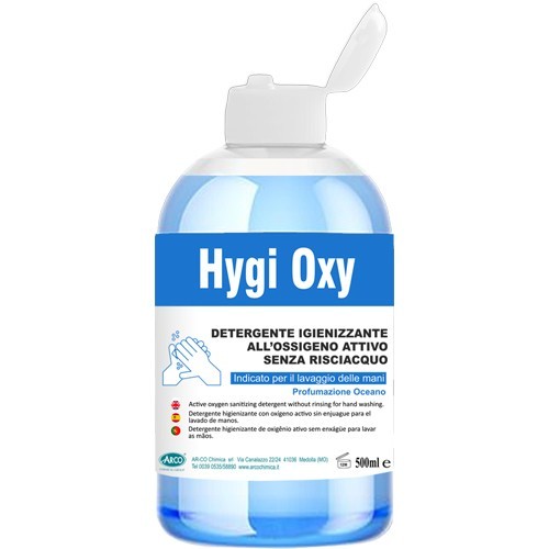 HYGI GEL MANI OXY 500ML