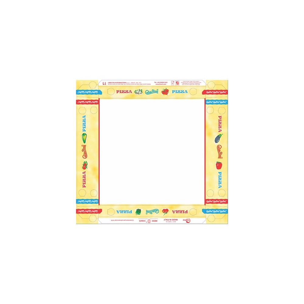 PIZZA CUBO 32,5X32,5X3 P200 PIZZA CUBO 32,5X32,5X3 P200
