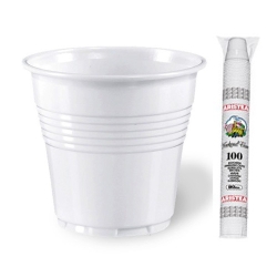 BICCH PS BIANCO 80CC P4800