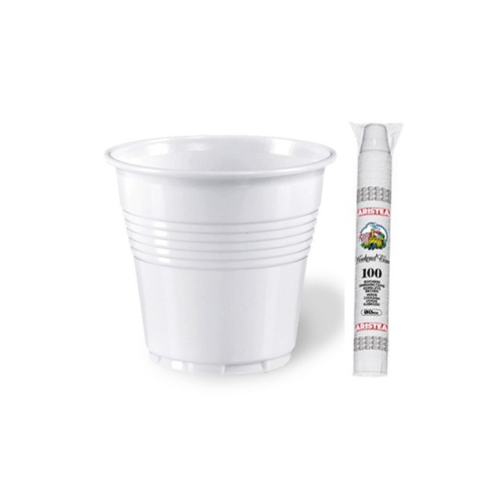 BICCH PS BIANCO 80CC P4800