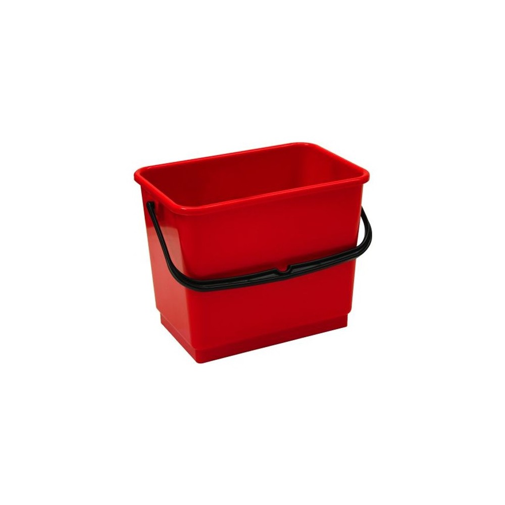 SECCHIO PLASTICA 4LT ROSSO