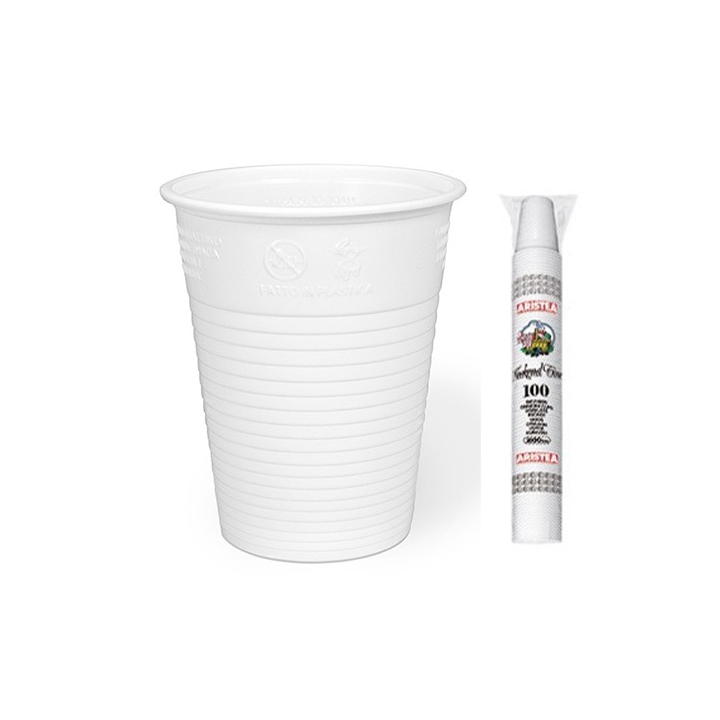 BICCH PS BIANCO 200CC P3000