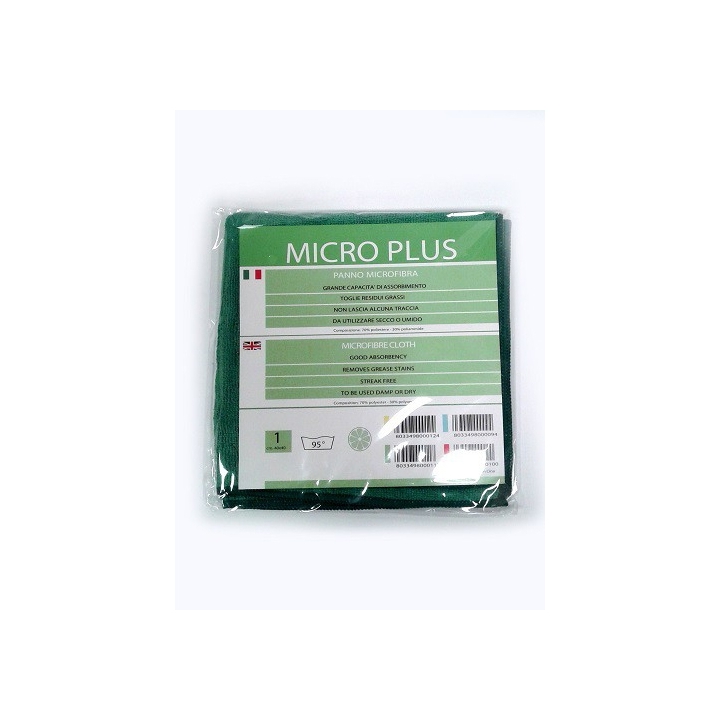 PANNO 40X40 MICROPLUS VERDE
