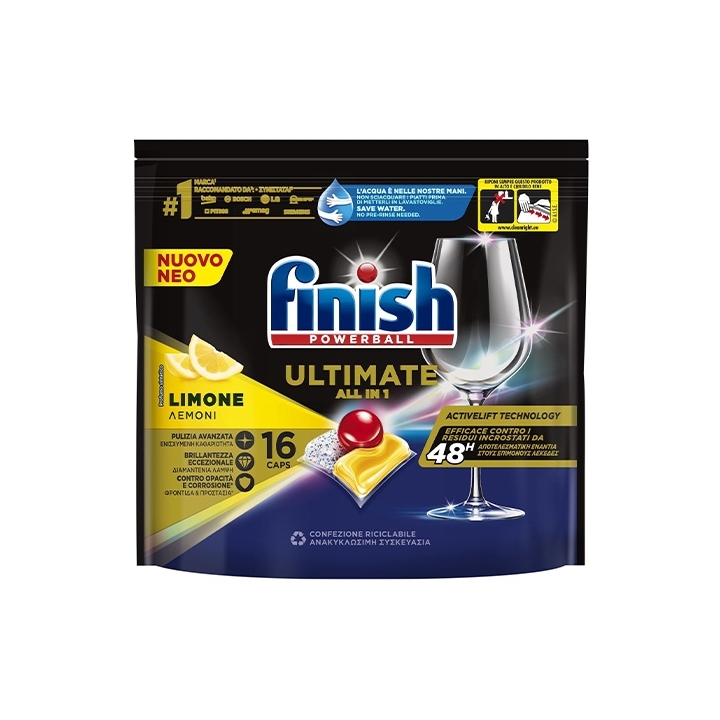 FINISH 16 PASTIGLIE ULTIMATE