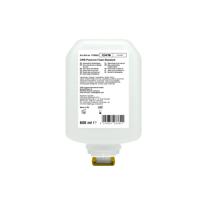 RIC SAP FOAM 600ML PURELINECWS